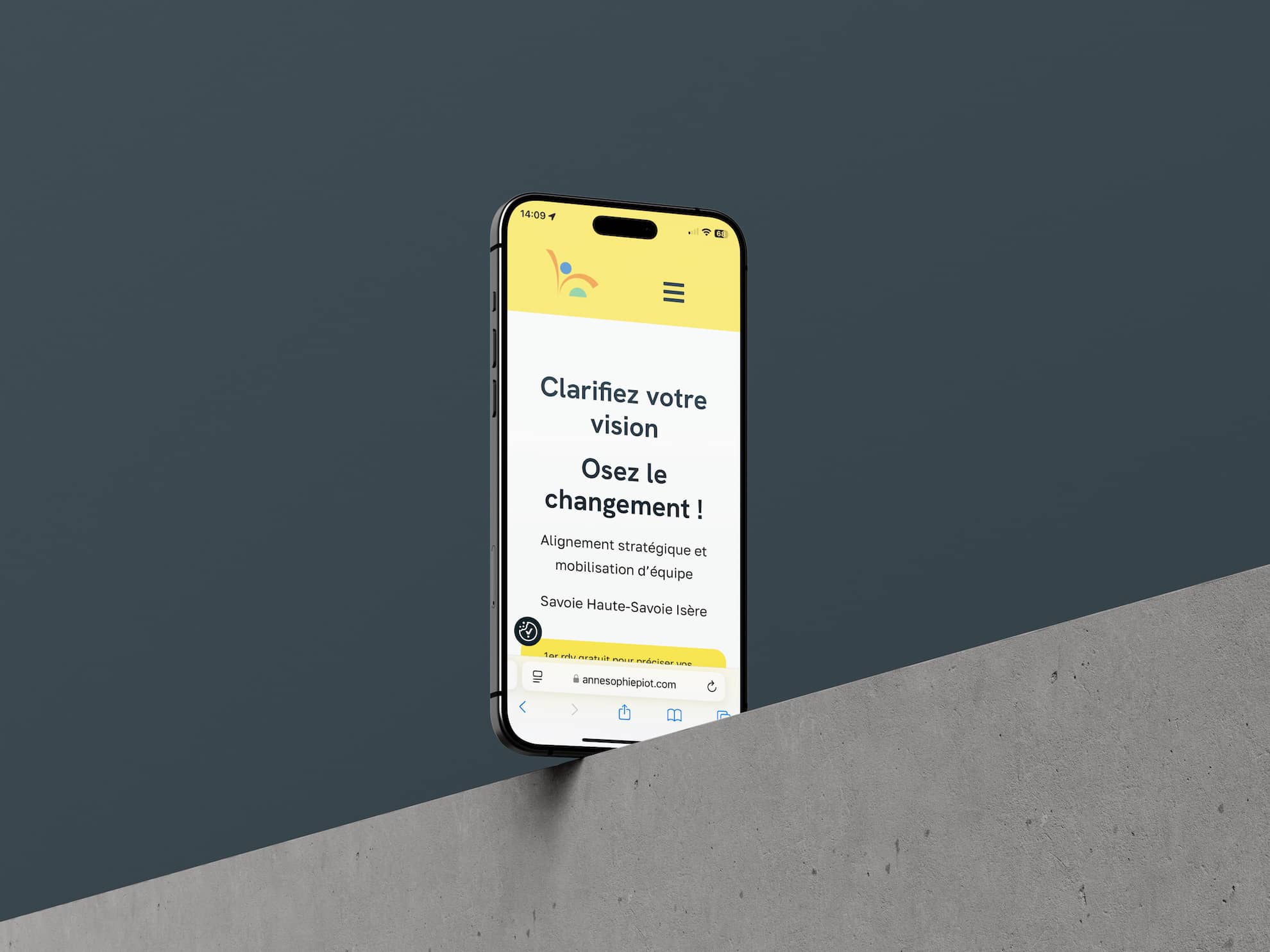 Site internet Anne-Sophie PIOT Chambéry