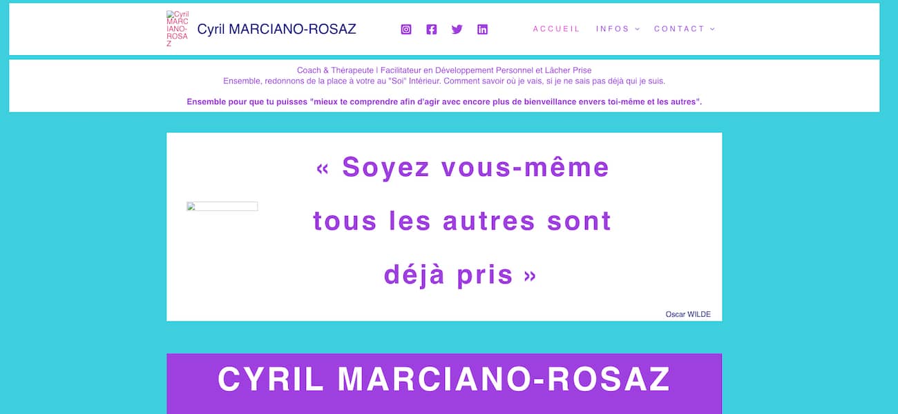 Site internet coach - coaching